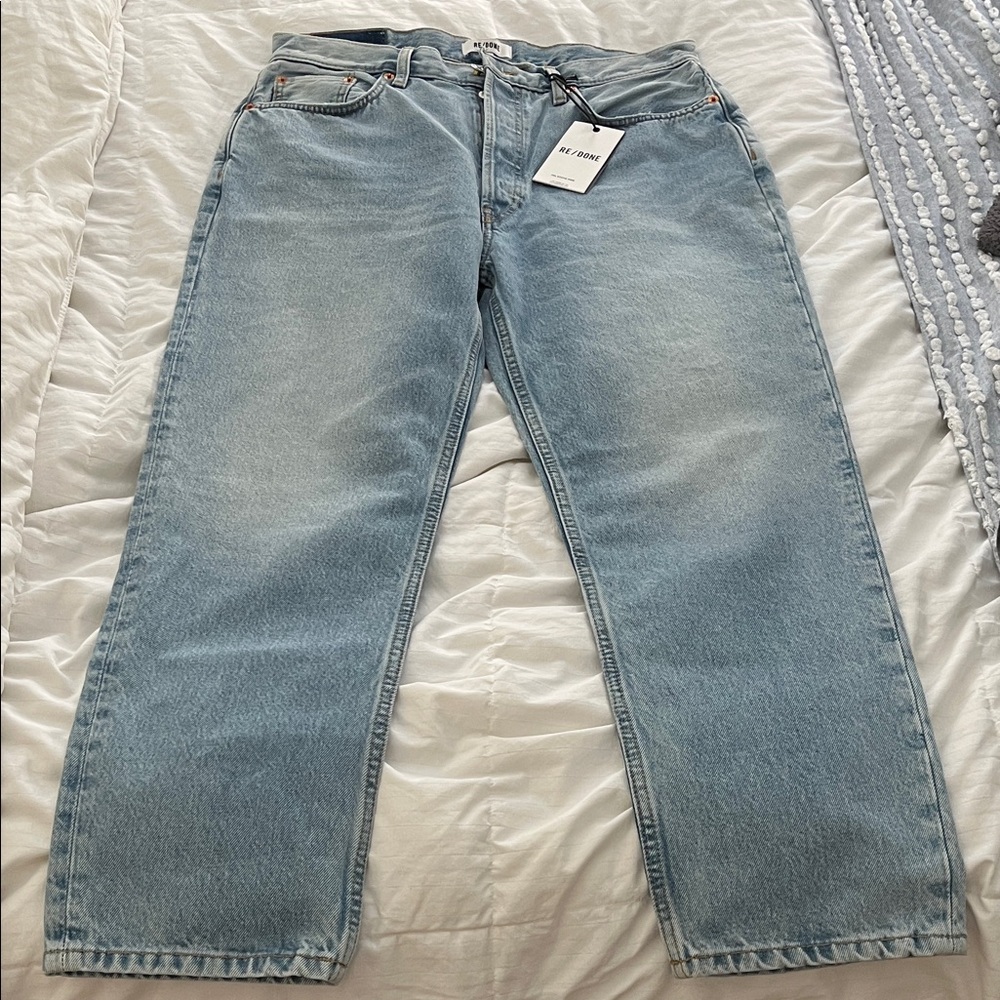 Re/done 70’s stove pipe jeans